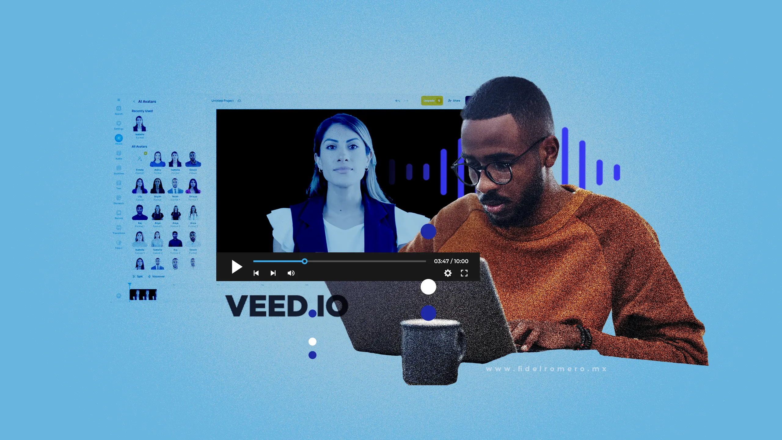 Prueba Veed para generar videos con inteligencia artificial
