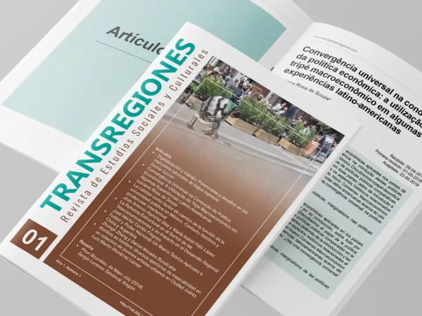 Maquetación: Transregiones, Revista de Estudios Sociales y Culturales