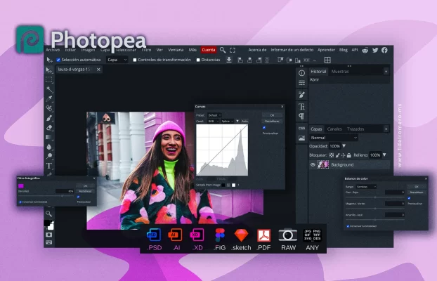 Photopea: editor de fotos online gratuito y completo para principiantes