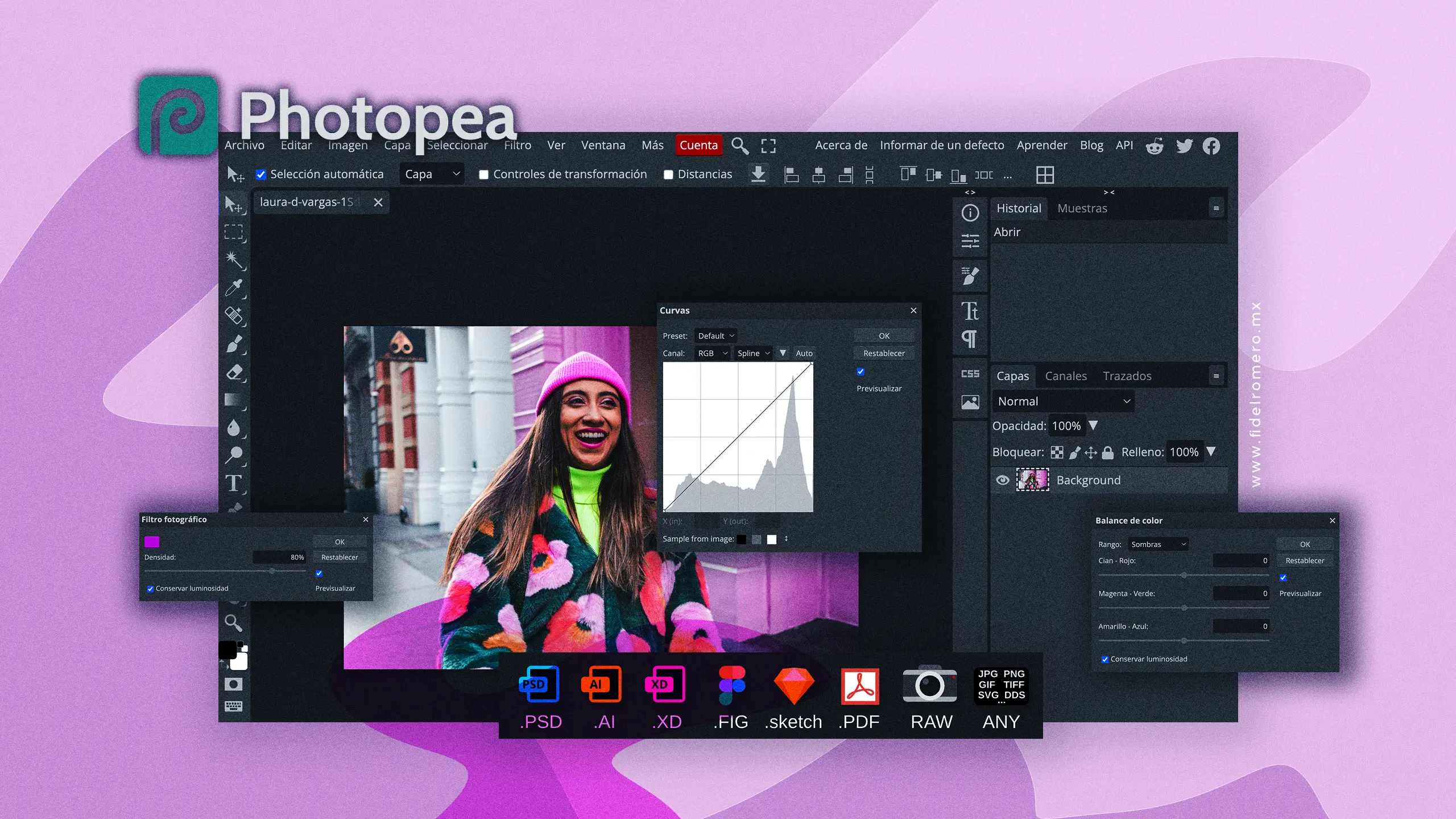 Photopea: editor de fotos online gratuito y completo para principiantes