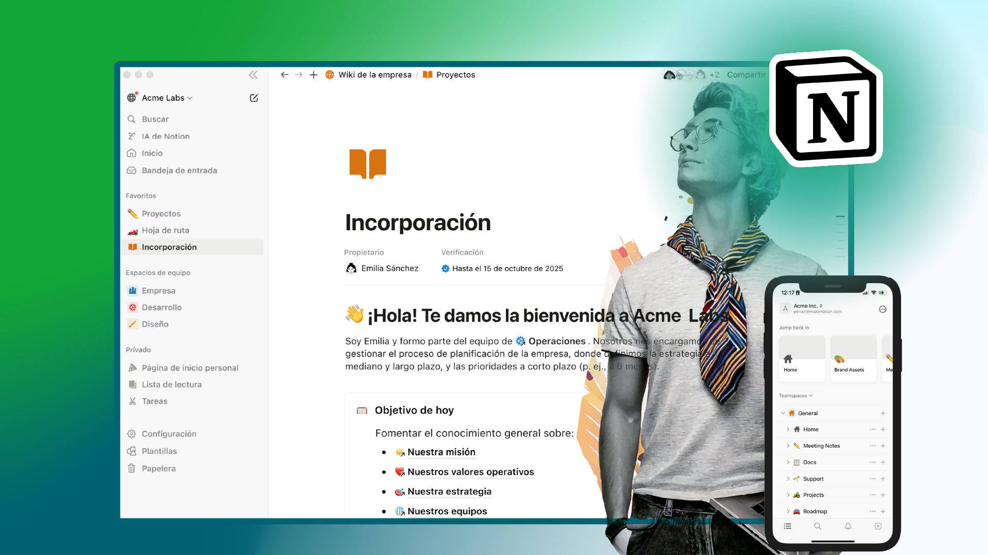 Notion, tu espacio de trabajo virtual para organizar información