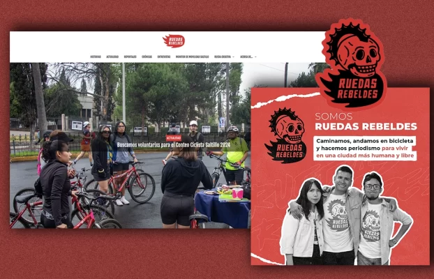 Nace Ruedas Rebeldes, proyecto de periodismo en bicicleta