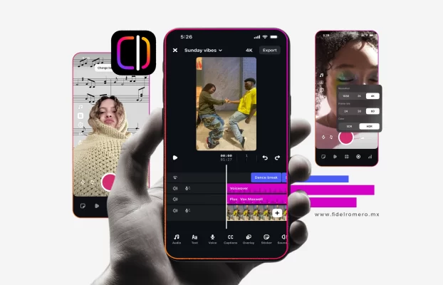 Instagram lanza Edits, su editor de video para competir contra CapCut