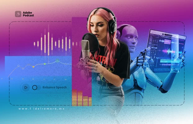 🎧 Adobe Podcast: convierte audio casero en sonido de estudio con IA