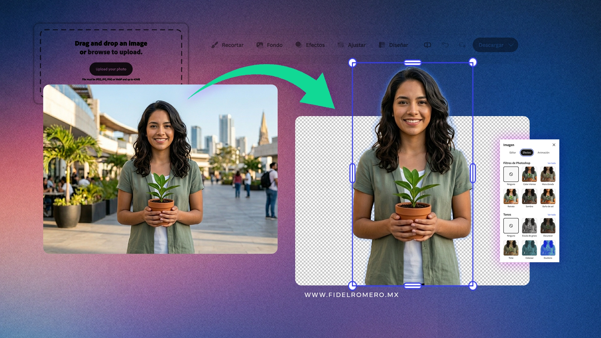 5 herramientas para eliminar el fondo de tus imágenes en segundos