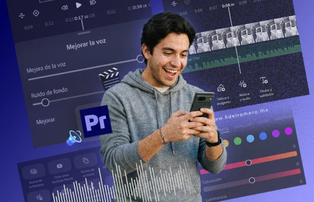 Adobe Premiere para iPhone: Cómo editar videos con audio profesional